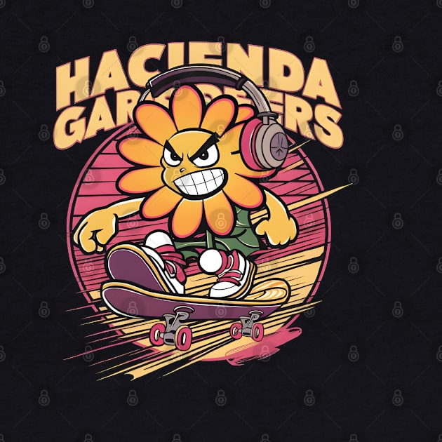 Aggro Flower Skater by Hacienda Gardeners